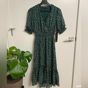 Green Polka Dot Dress